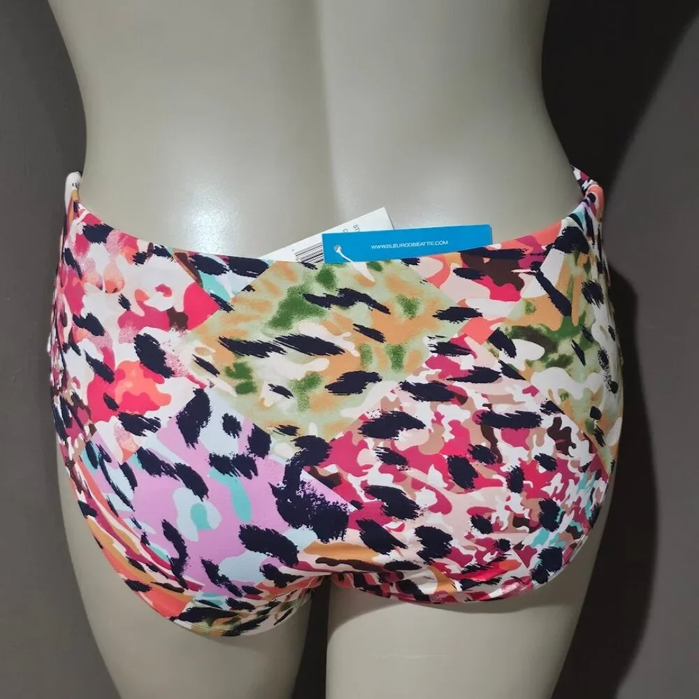 Bleu Rod Beattie Party Animal Draped High Waisted Bikini Bottom - Picture 4 of 8
